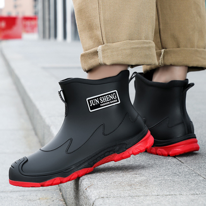 Fishing Boots - Waterproof Cross-Border Men's Rain Shoes Fashion