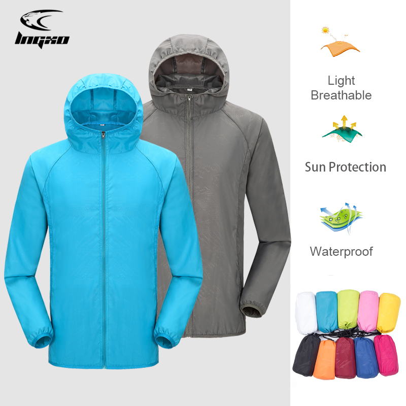 Camping Rain Jacket Men Women  - Fishing Rain Suit ulasan dan harga