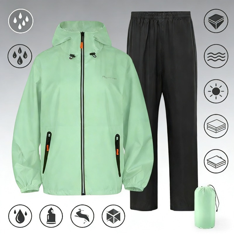 Full Body Waterproof Rain Suit - Fishing Pants Waterproof ulasan dan harga