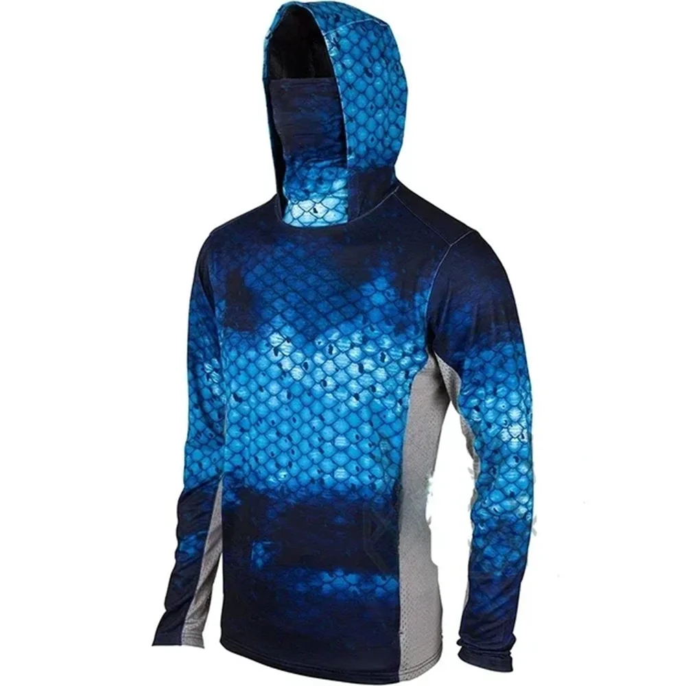 Camouflage Fishing Shirt Upf 5 - Fishing Mask Sun Protection ulasan dan harga