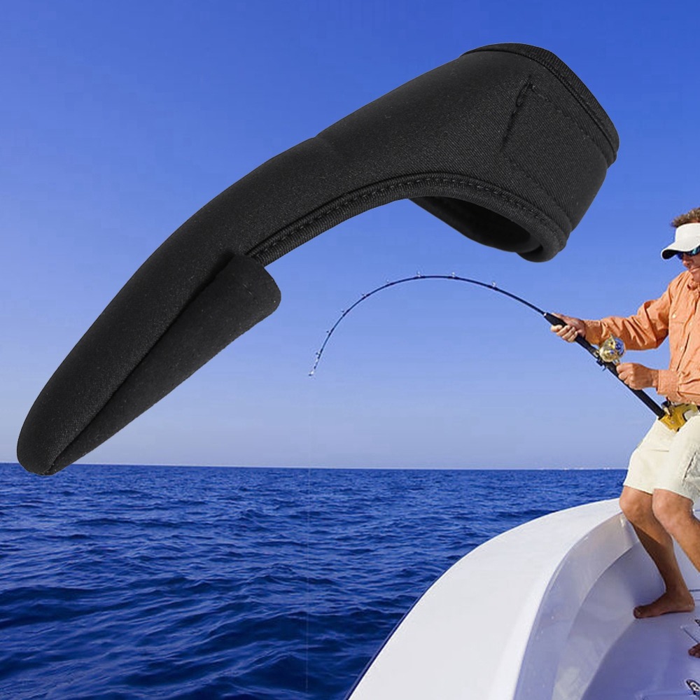 Durable Black Single Finger Pr - Fishing Gloves ulasan dan harga